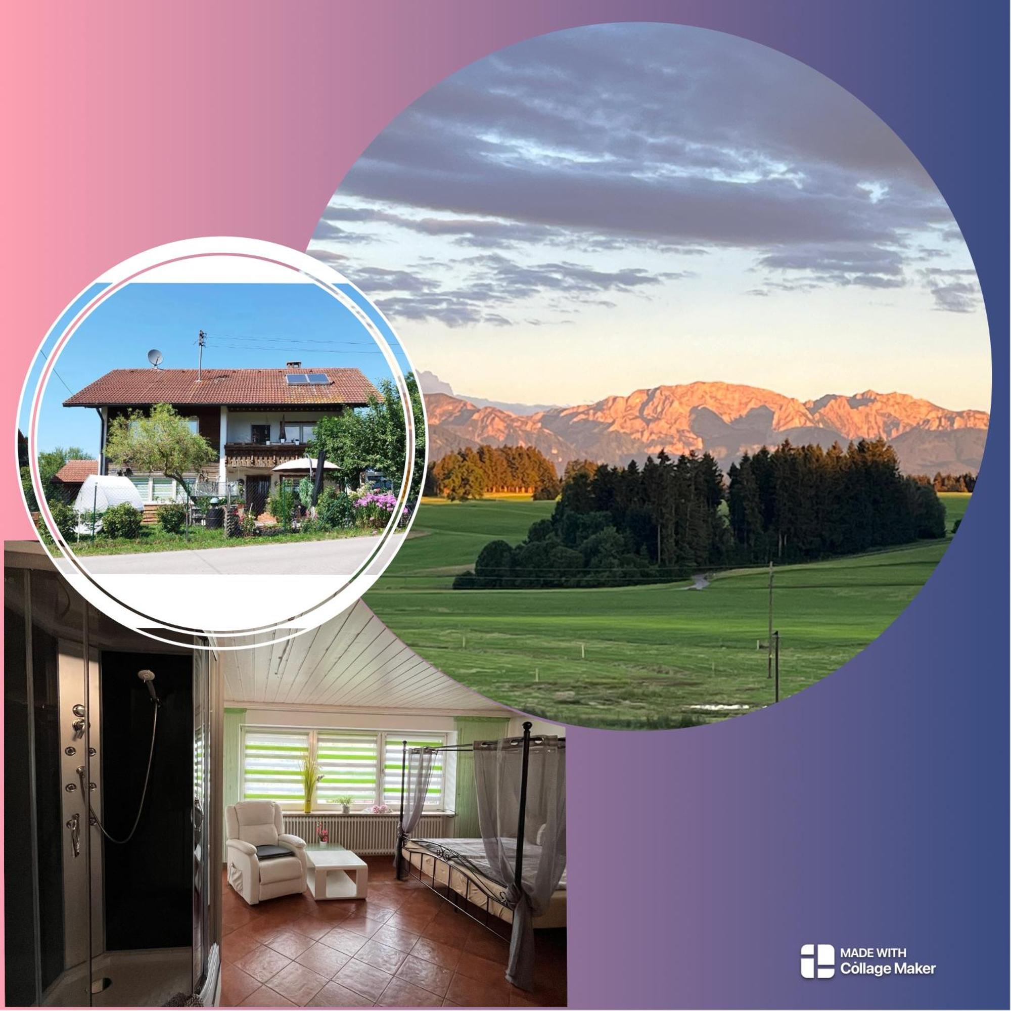 Allgaeu Pension "Ab In Den Sueden" Bernbeuren Buitenkant foto